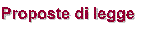 apocrife proposte di legge